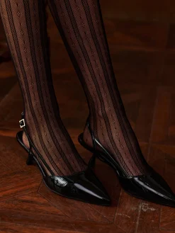 COMMENSE Kitten Slingback Pumps* Accessories