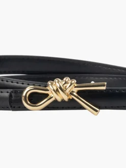 COMMENSE Knotted Decor Buckle Slim Belt* Belts & Chain|Accessories