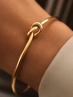 COMMENSE Knotted Open Bracelet* Rings & Bracelets|Accessories