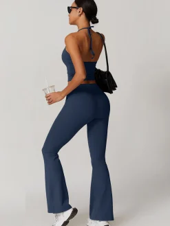 COMMENSE Lace Up Active Pants Set* Activewear