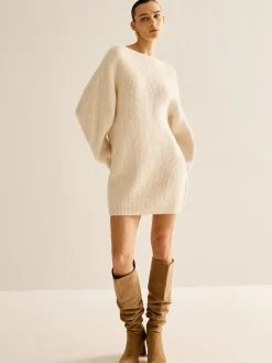 COMMENSE Lace Up Backless Oversize Sweater* Sweater Tops|Sweaters & Cardigans