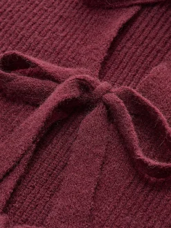 COMMENSE Lace Up Bow Cardigan* Cardigans|Sweaters & Cardigans