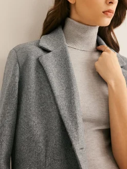COMMENSE Lapel Pockets Long Coat* Outerwear|Coats