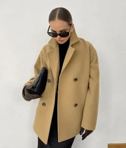 COMMENSE Lapel Warm Jacket* Outerwear|Jackets