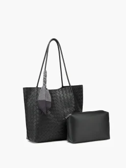 COMMENSE Large Braided Tote Bag* Bags|Accessories