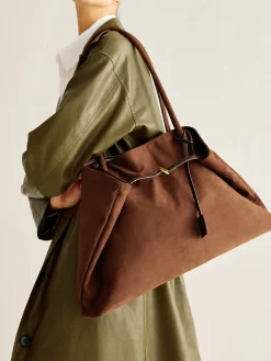 COMMENSE Large Capacity Suede Shoulder Bag* Bags|Accessories