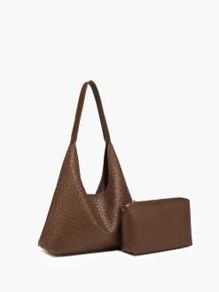 COMMENSE Large Capacity Woven Shoulder Bag* Bags|Accessories