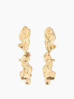 COMMENSE Lava Shaped Stud Earrings* Earrings|Accessories