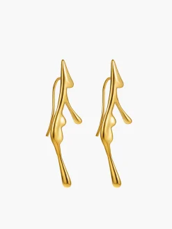 COMMENSE Left en Lava Drop Ear Cuff* Earrings|Accessories