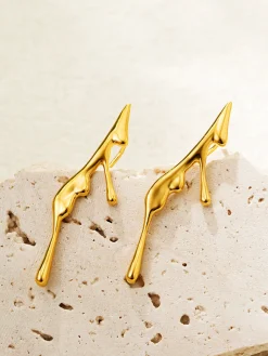 COMMENSE Left en Lava Drop Ear Cuff* Earrings|Accessories