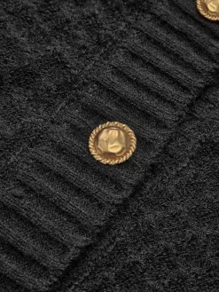 COMMENSE Leisure Asymmetrical Button Cardigan* Cardigans|Sweaters & Cardigans