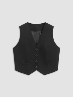 COMMENSE Leisure Button Up Vest* Outerwear|Vests