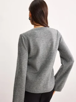 COMMENSE Leisure Chinese Knot Button Cardigan* Cardigans|Sweaters & Cardigans