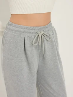 COMMENSE Leisure Drawstring Baggy Sweatpants* Wide Leg|Pants