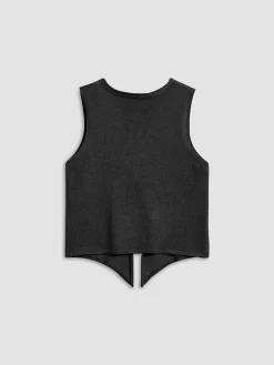 COMMENSE Leisure Hook-and-Eye Vest* Sweater Vests|Sweaters & Cardigans