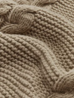 COMMENSE Leisure Round Neck Cable Knit Sweater* Sweater Tops|Sweaters & Cardigans