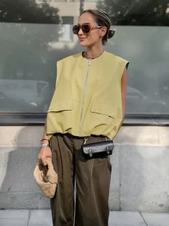 COMMENSE Leisure Street Vest* Outerwear|Vests