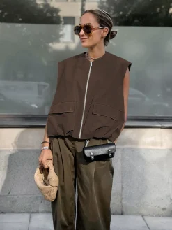 COMMENSE Leisure Street Vest* Outerwear|Vests