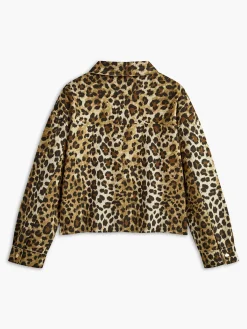 COMMENSE Leopard Breasted Polo Jacket* Outerwear|Jackets