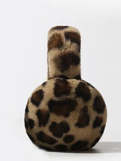 COMMENSE Leopard Fuzzy Earmuffs* Hair Claws & Hats|Accessories