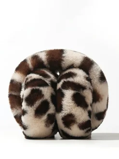 COMMENSE Leopard Fuzzy Earmuffs* Hair Claws & Hats|Accessories