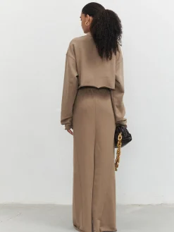 COMMENSE Live It Up Maxi Skirt* Long Sleeve Sets|Skirts