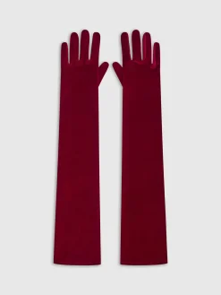 COMMENSE Long Evening Velvet Dress Gloves* Accessories