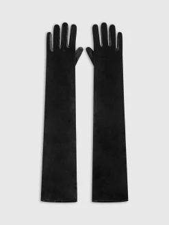 COMMENSE Long Evening Velvet Dress Gloves* Accessories