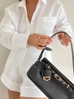 COMMENSE Long Sleeve Loose Shorts Set* Shorts Sets|Shorts