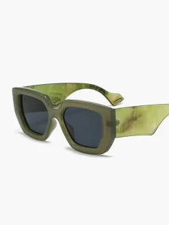 COMMENSE Marble Printed Square Sunglasses* Sunglasses|Accessories