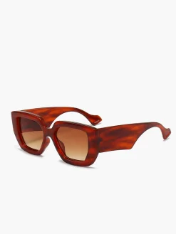 COMMENSE Marble Printed Square Sunglasses* Sunglasses|Accessories