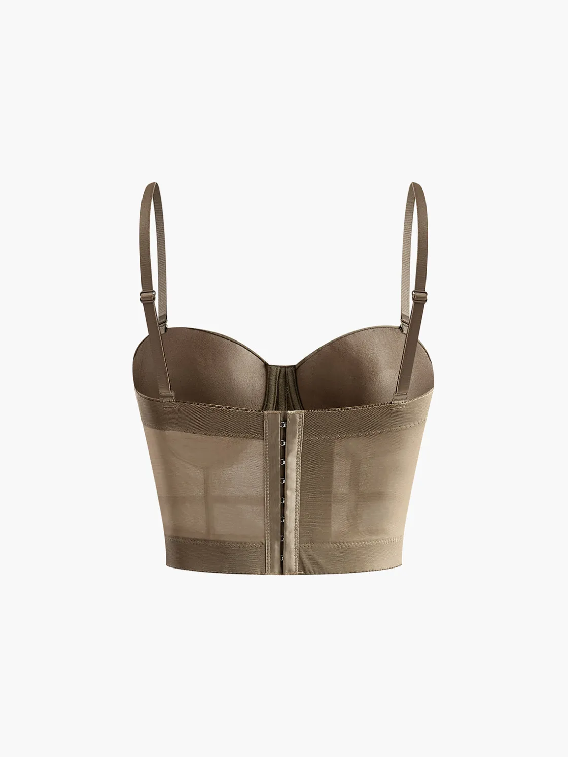 COMMENSE Mesh Corset With Metal Chain* Corset Tops|Tops