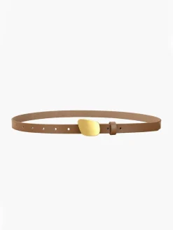 COMMENSE Metal Buckle Leather Belt* Belts & Chain|Accessories
