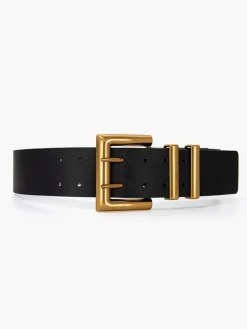 COMMENSE Metal Buckle Wide Belt* Belts & Chain|Accessories