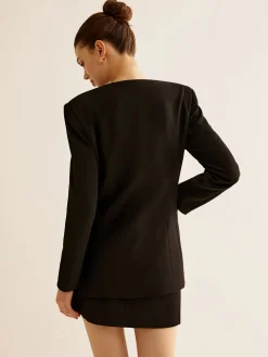 COMMENSE Metal-Button Slim Blazer* Outerwear|Blazers