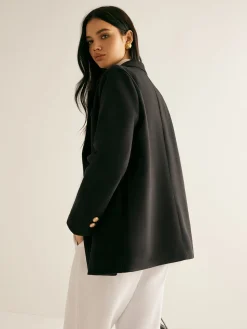 COMMENSE Metal-Detail Lapel Blazer* Outerwear|Blazers
