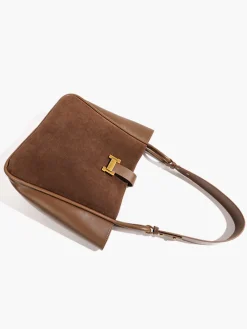 COMMENSE Metal-Detail Panel Tote Bag* Accessories