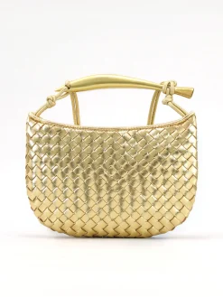 COMMENSE Metallic Woven Bag* Bags|Accessories