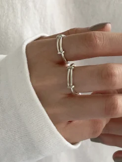 COMMENSE Minimalism Adjustable Ring* Rings & Bracelets|Accessories