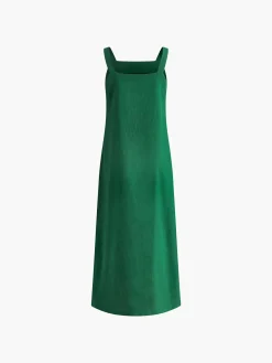 COMMENSE Minimalism Cotton Cami Long Dress* Casual Dresses|Vacation Dresses