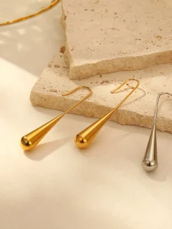 COMMENSE Minimalism Water Drop Pendant Earrings* Earrings|Accessories