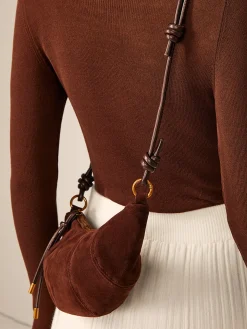 COMMENSE Minimalist Croissant Crossbody Bag* Bags|Accessories