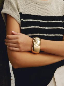 COMMENSE Minimalist Open Wide Bracelet* Rings & Bracelets|Accessories