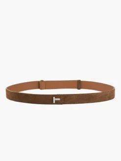 COMMENSE Minimalist Plain Slim Leather Belt* Belts & Chain|Accessories