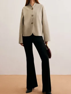 COMMENSE Minimalist Regular Fit Button Cardigan* Cardigans|Outerwear