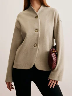 COMMENSE Minimalist Regular Fit Button Cardigan* Cardigans|Outerwear
