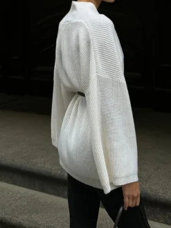 COMMENSE Minimalist Ribbed Belted Cardigan* Cardigans|Sweaters & Cardigans