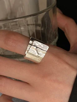 COMMENSE Minimalist Tunnel Open Ring* Rings & Bracelets|Accessories