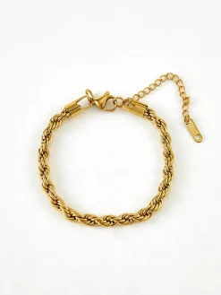 COMMENSE Minimalist Twist Bracelet* Rings & Bracelets|Accessories