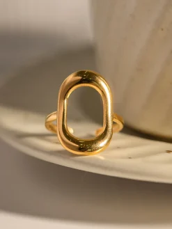 COMMENSE Minimalist Window Ring* Rings & Bracelets|Accessories